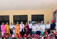 निःशुल्क स्वास्थ्य जांच शिविर आयोजित